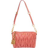 Miu Miu Quilted Leather City Shoulder Bag