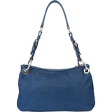 Prada Blue Nylon City Shoulder Bag
