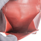 Cartier Bordeaux Leather Wallet