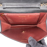 Chanel Quilted Lambskin 24K Gold Single Flap Shoulder Bag