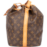 Louis Vuitton Canvas Monogram Sac Noe Petit Shoulder Bag