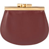 Cartier Bordeaux Leather Coin Wallet