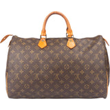 Louis Vuitton Canvas Monogram Speedy 40 Handbag