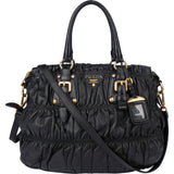 Prada Quilted Leather City Handbag