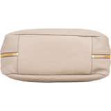 Prada Taupe Leather City Zippy Handbag