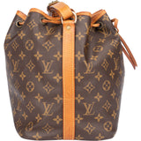 Louis Vuitton Canvas Monogram Sac Noe Petit Shoulder Bag