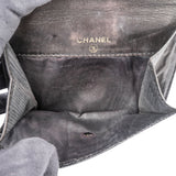 Chanel Noir Caviar Leather CC Wallet