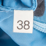 Prada Blue Nylon Triangle Handbag