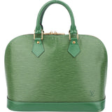 Louis Vuitton Vert Epi Leather Alma PM Handbag