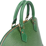 Louis Vuitton Vert Epi Leather Alma PM Handbag