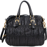 Prada Quilted Leather City Handbag