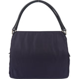 Prada Purple Nylon Triangle Handbag