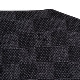 Louis Vuitton Black Damier Wool Monogram Scarf Schal