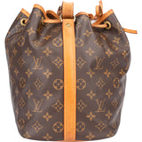 Louis Vuitton Canvas Monogram Sac Noe Petit Shoulder bag