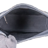 Gucci Blue Satin GG Monogram Shoulder Bag