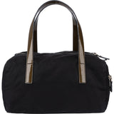 Prada Black Nylon Triangle Handbag