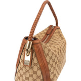 Gucci GG Monogram Bamboo Handbag