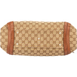 Gucci GG Monogram Bamboo Handbag
