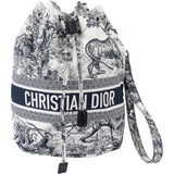 Christian Dior Toile De Jouy Pouch Bag