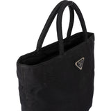 Prada Black Nylon Triangle Handbag