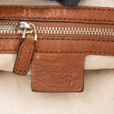 Gucci GG Monogram Bamboo Handbag