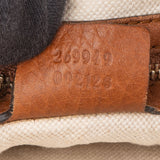 Gucci GG Monogram Bamboo Handbag