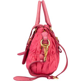Prada Pink Nylon City Handbag