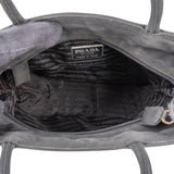Prada Black Nylon Triangle Handbag