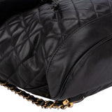 Chanel Quilted Lambskin 24K Gold Backpack