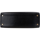 Hermès Noir Boxcalf Kelly 32 Handbag