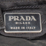 Prada Black Nylon Triangle Handbag