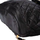 Chanel Quilted Lambskin 24K Gold Backpack