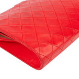 Chanel Quilted Lambskin 24K Gold Clip Shoulder Bag