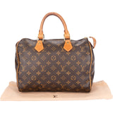 Louis Vuitton Canvas Monogram Speedy 30 Handbag