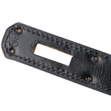 Hermès Noir Boxcalf Kelly 32 Handbag