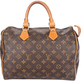 Louis Vuitton Canvas Monogram Speedy 30 Handbag