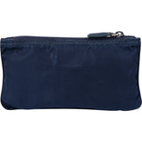 Prada Bleu Nylon Triangle Pouch