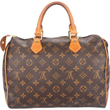 Louis Vuitton Canvas Monogram Speedy 30 Handbag