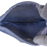 Prada Bleu Nylon Triangle Pouch