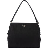Prada Black Nylon Triangle Handbag
