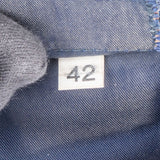 Prada Bleu Nylon Triangle Pouch