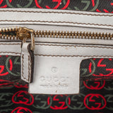 Gucci White Leather GG Handbag