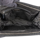 Prada Black Nylon Triangle Handbag