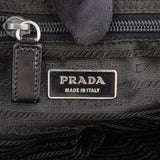 Prada Black Nylon Triangle Handbag