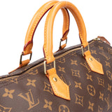 Louis Vuitton Canvas Monogram Speedy 35 Handbag