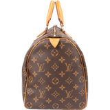 Louis Vuitton Canvas Monogram Speedy 35 Handbag