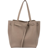 Céline Taupe Leather Phantom Handbag