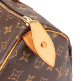 Louis Vuitton Canvas Monogram Speedy 35 Handbag