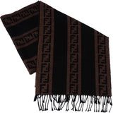 Fendi FF Monogram Wool Scarf Schal