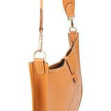 Hermès Natural Ardennes Leather Evelyne GM Crossbody Bag